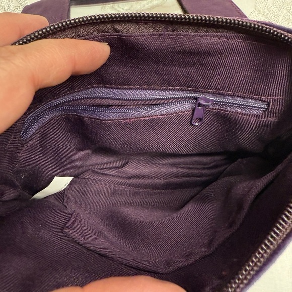 Embroidered Purple Clutch - Picture 7 of 7